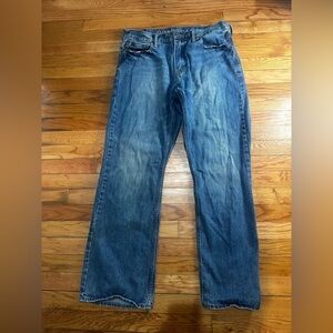 American Eagle Men’s Bootcut Medium Wash Y2K Jeans 34x32
